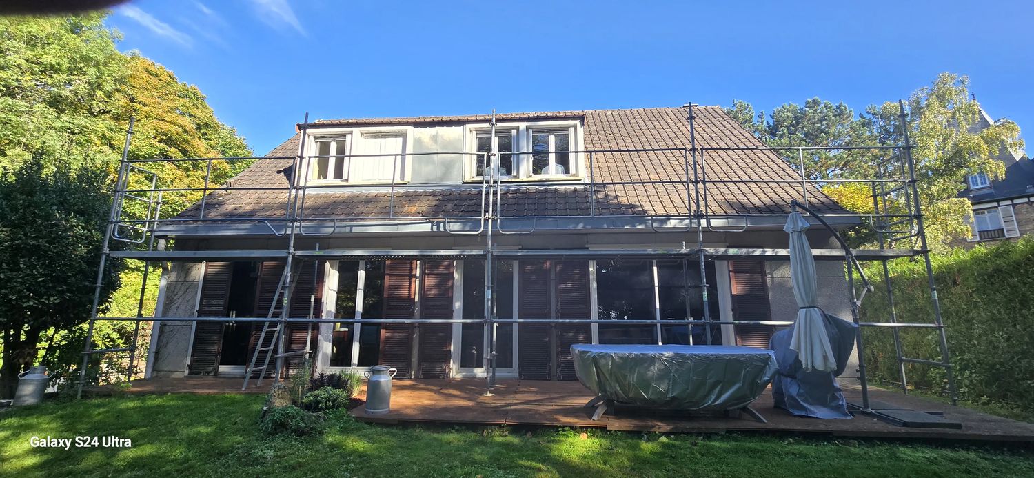 Vue d'ensemble du chantier 2026 — chantier Schatz Rénovation à Jouy-en-Josas